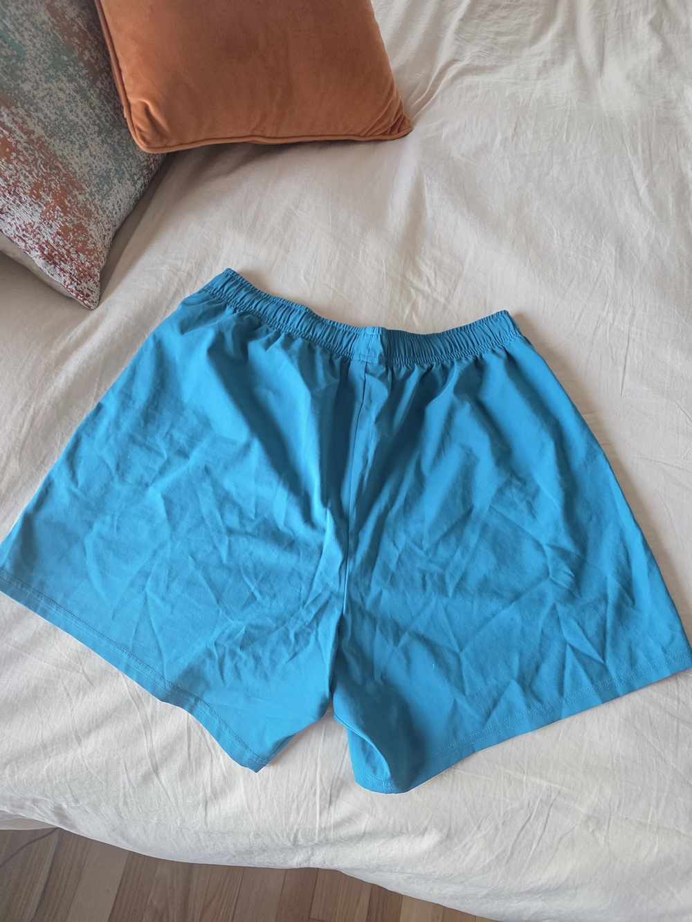 Gymshark Men's 5" Athletic Shorts in Teal Blue - Picture 2 of 4